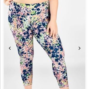 High-Waisted Printed PureLuxe 7/8